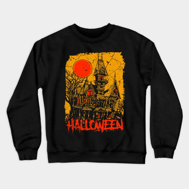 Halloween Zombie Vampire Ghost Witch Mummy Gift Crewneck Sweatshirt by MrTeee